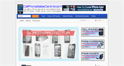 Desktop Screenshot of cellphonesalescentral.com